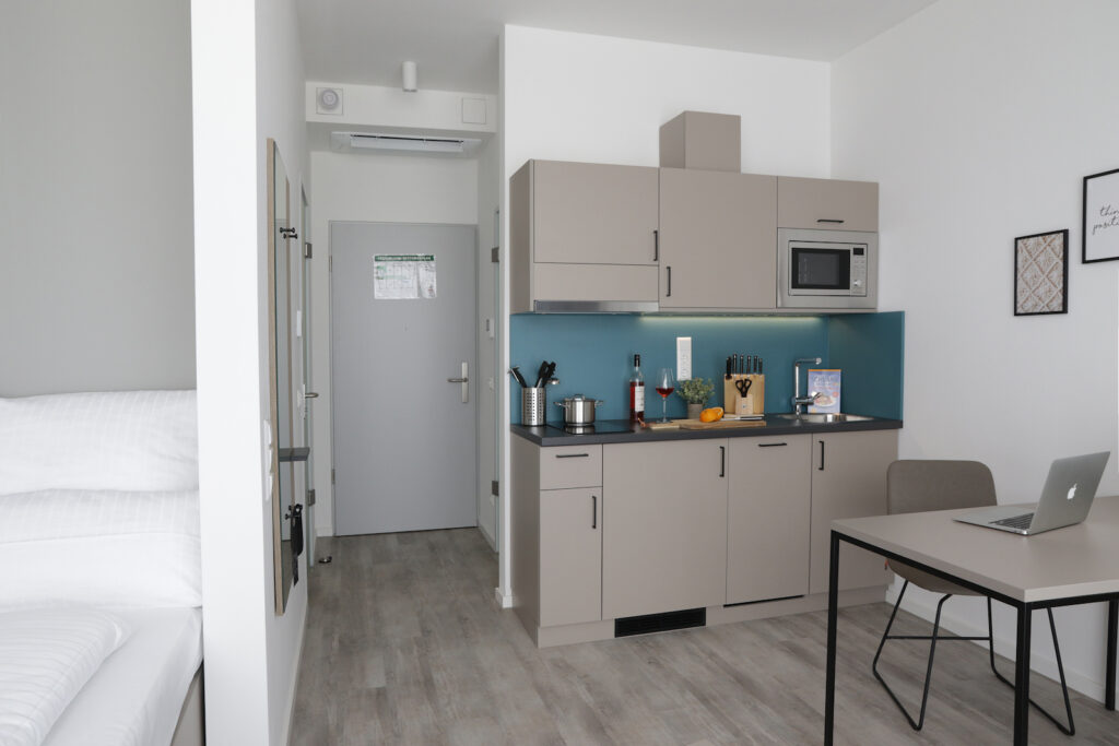 Home Sweet Home in unseren Serviced Apartments mit voller Ausstattung.